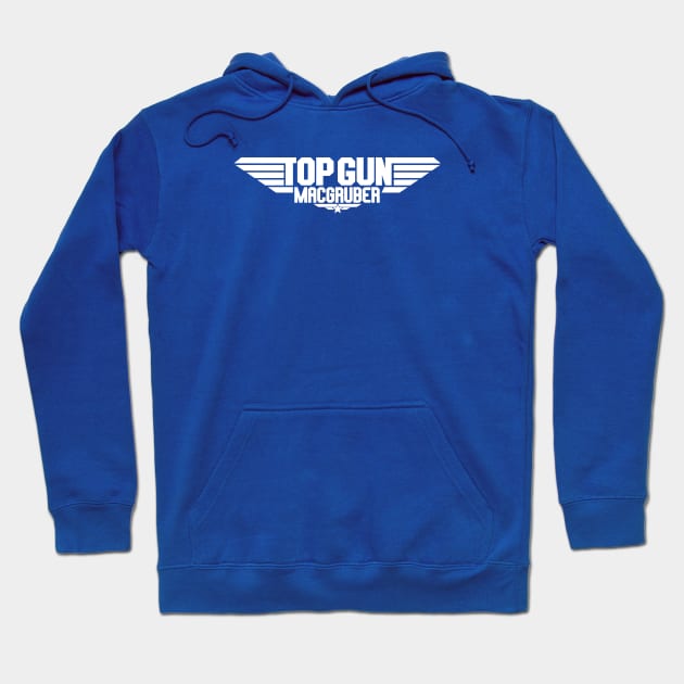 MacGruber / Top Gun Parody Mashup Hoodie by Mad About Movies